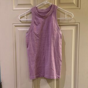 Athleta Sleeveless Ribbed Tank Top - Lavender